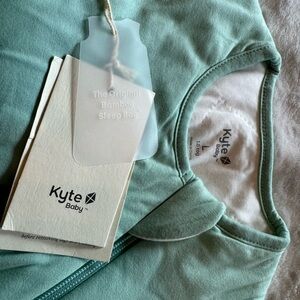 Kyte BABY Mint Green Bamboo Sleep Bag - Soft Zip Front NWT